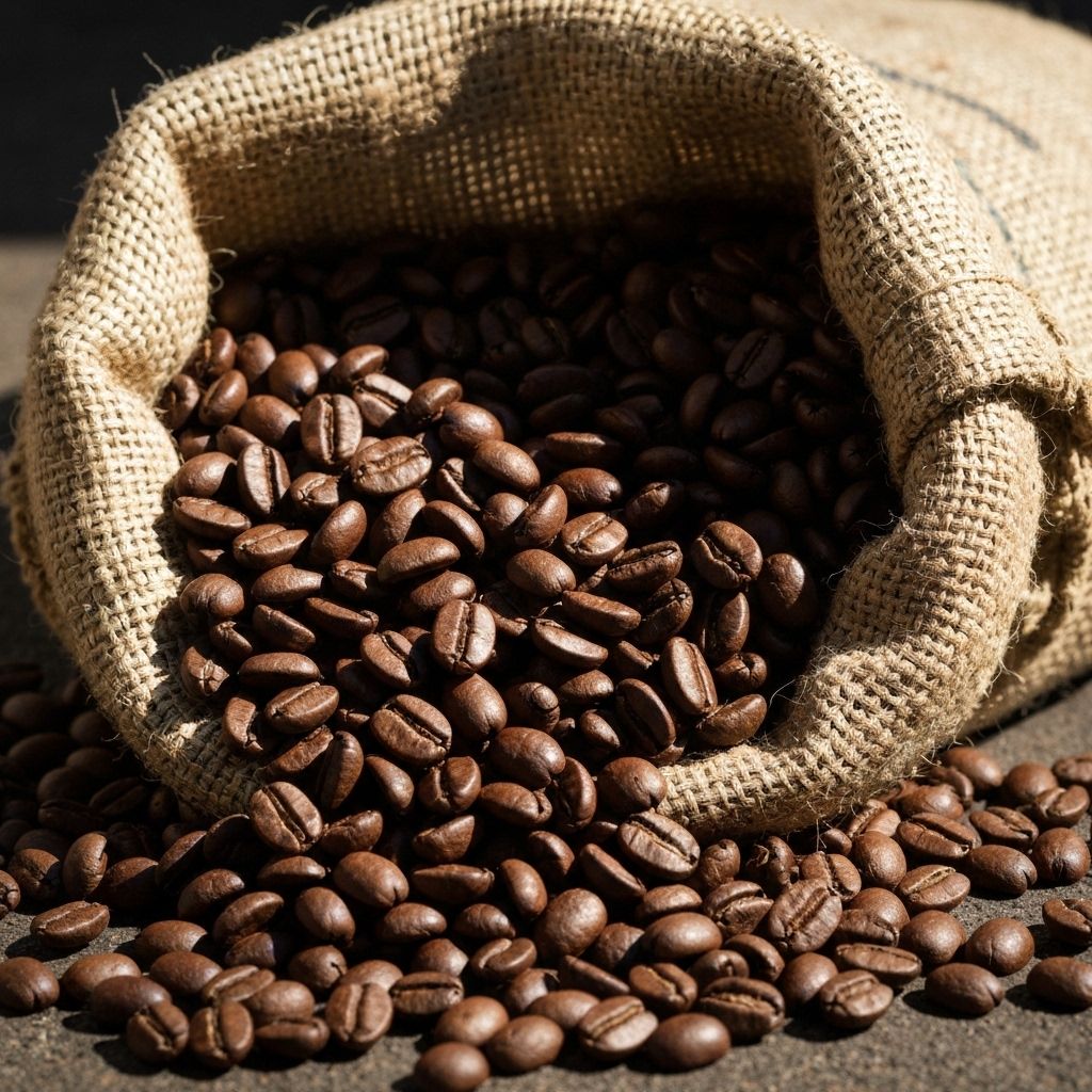 Premium coffee beans